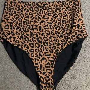 Coral reef reversible swim bottoms XXL